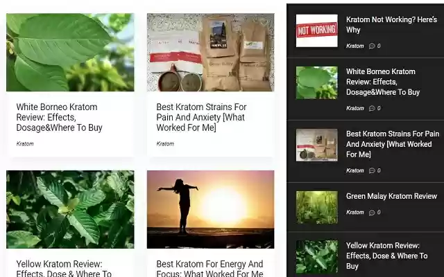 Benefits of Kratom Leaves; Some Amazing Facts  from Chrome web store to be run with OffiDocs Chromium online
