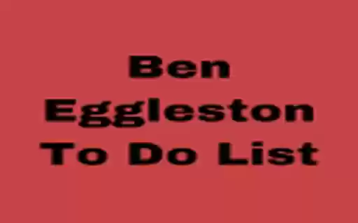 Ben Eggleston To Do List  from Chrome web store to be run with OffiDocs Chromium online