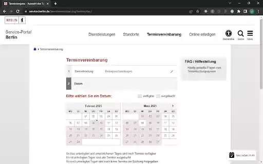 Berlin Bürgeramt Termin Benachrichtigung from Chrome web store to be run with OffiDocs Chromium online Berlin Bürgeramt Termin Benachrichtigung from Chrome web store to be run with OffiDocs Chromium online
