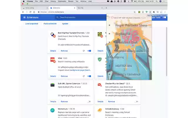 Best Hip Hop Youtube Channels  from Chrome web store to be run with OffiDocs Chromium online