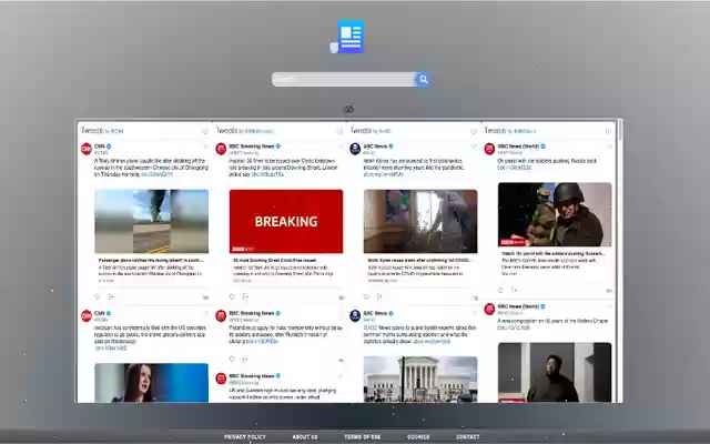 Best News Homepage  from Chrome web store to be run with OffiDocs Chromium online