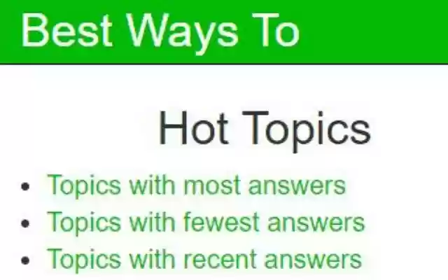 Best Ways To from Chrome web store to be run with OffiDocs Chromium online Best Ways To from Chrome web store to be run with OffiDocs Chromium online