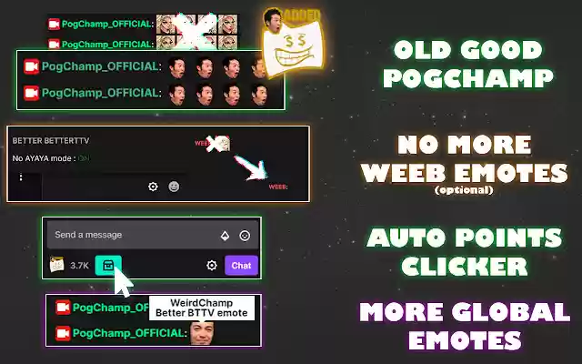 Better BTTV from Chrome web store to be run with OffiDocs Chromium online Better BTTV from Chrome web store to be run with OffiDocs Chromium online