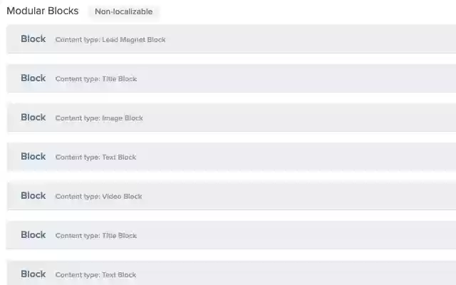 Better Contentstack Block Title  from Chrome web store to be run with OffiDocs Chromium online