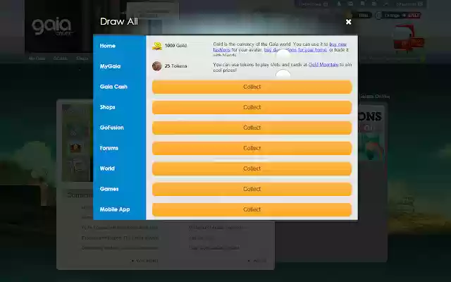 BetterGaia from Chrome web store to be run with OffiDocs Chromium online BetterGaia from Chrome web store to be run with OffiDocs Chromium online