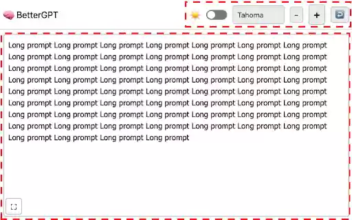 BetterGPTChatGPT Text Prompt Booster  from Chrome web store to be run with OffiDocs Chromium online
