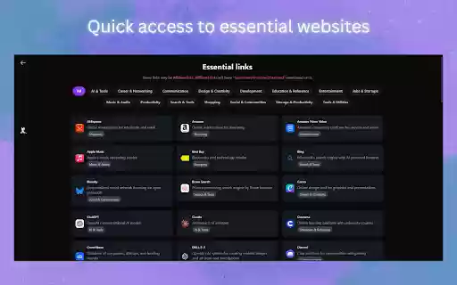 Better New Tab Lite  from Chrome web store to be run with OffiDocs Chromium online