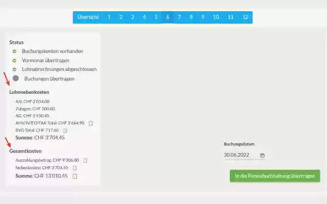 Bexio Lohnnebenkostenrechner  from Chrome web store to be run with OffiDocs Chromium online