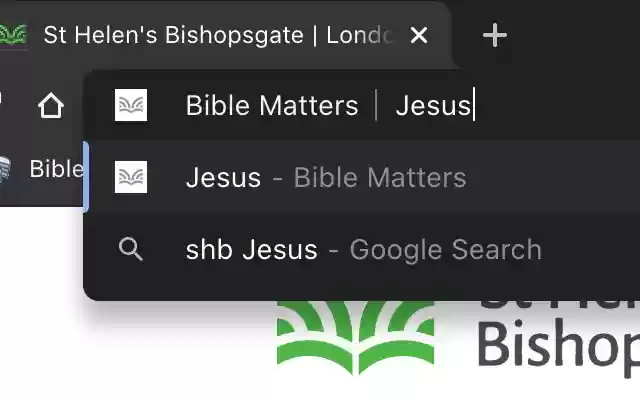 Bible Matters  from Chrome web store to be run with OffiDocs Chromium online