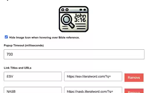 Bible Reference Scanner (BoltQuiz.org)  from Chrome web store to be run with OffiDocs Chromium online