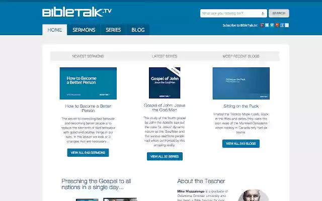 BibleTalk.tv  from Chrome web store to be run with OffiDocs Chromium online