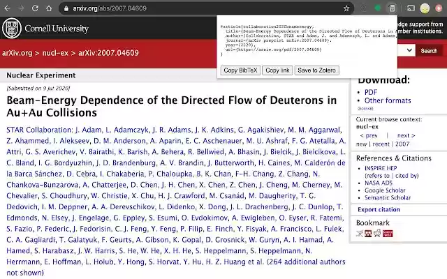 BibTeX Maker  from Chrome web store to be run with OffiDocs Chromium online