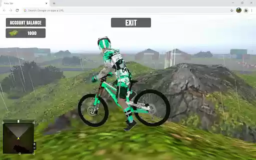 Bicycle Rider Simulator Game  from Chrome web store to be run with OffiDocs Chromium online