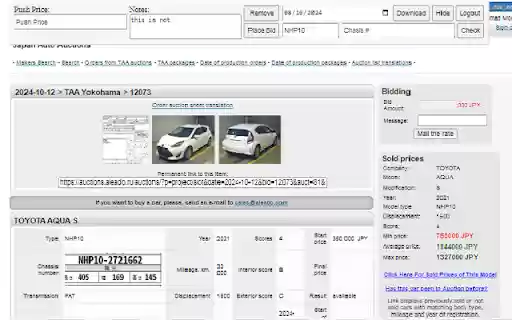 Bid Placer Restructured  from Chrome web store to be run with OffiDocs Chromium online