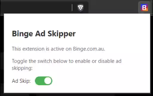 Binge Ad Auto Skip from Chrome web store to be run with OffiDocs Chromium online Binge Ad Auto Skip from Chrome web store to be run with OffiDocs Chromium online