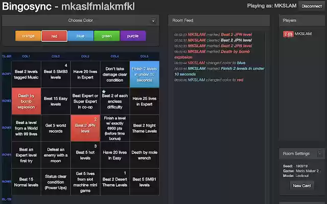 Bingosync Counters  from Chrome web store to be run with OffiDocs Chromium online