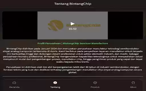BintangChip Portal  from Chrome web store to be run with OffiDocs Chromium online