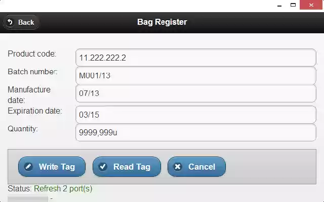 Biomin RFID Tag  from Chrome web store to be run with OffiDocs Chromium online