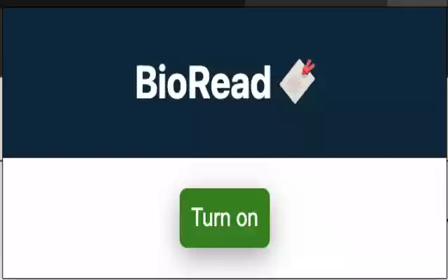 BioRead from Chrome web store to be run with OffiDocs Chromium online BioRead from Chrome web store to be run with OffiDocs Chromium online