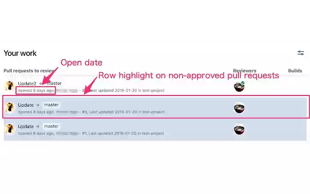 Bitbucket Dashboard Helpers  from Chrome web store to be run with OffiDocs Chromium online