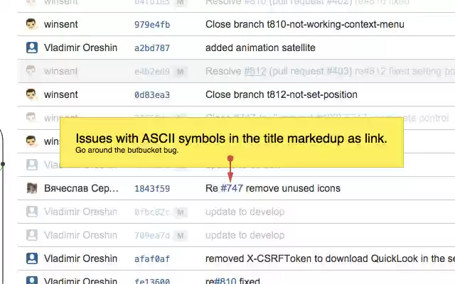 Bitbucket octothorpe as link  from Chrome web store to be run with OffiDocs Chromium online