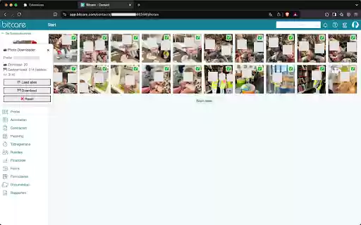 Bitcare Photo Downloader  from Chrome web store to be run with OffiDocs Chromium online