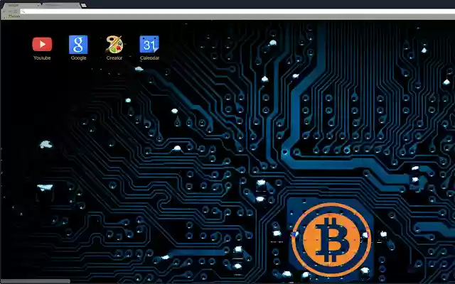 Bitcoin Chrome Theme  from Chrome web store to be run with OffiDocs Chromium online