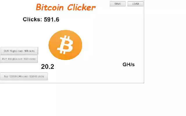 Bitcoin clicker  from Chrome web store to be run with OffiDocs Chromium online