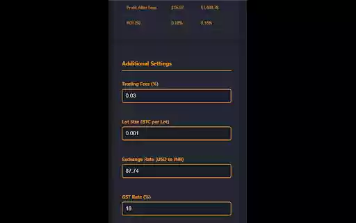 Bitcoin Option Sellers Calculator  from Chrome web store to be run with OffiDocs Chromium online
