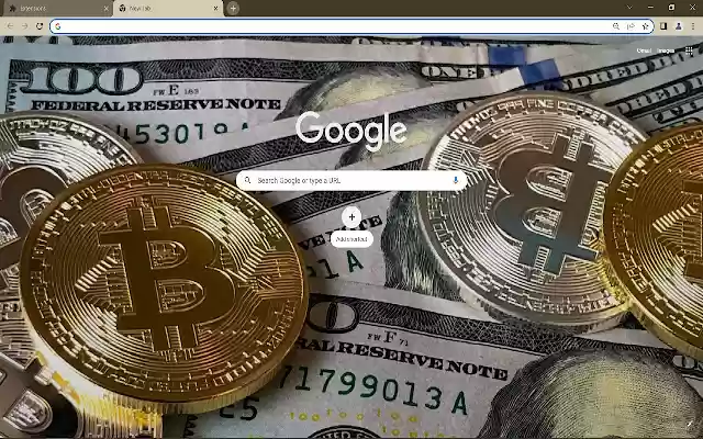 Bitcoins and U.s Dollar Bills  from Chrome web store to be run with OffiDocs Chromium online