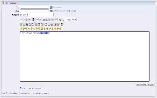 Bitcointalk BBCode Extension  from Chrome web store to be run with OffiDocs Chromium online