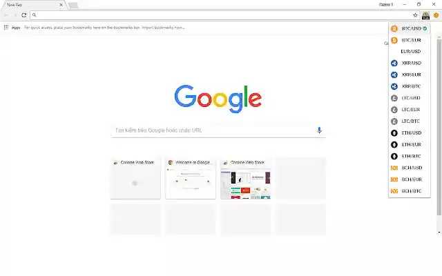 Bitstamp Price Ticker  from Chrome web store to be run with OffiDocs Chromium online
