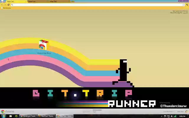 Bit.Trip Runner  from Chrome web store to be run with OffiDocs Chromium online