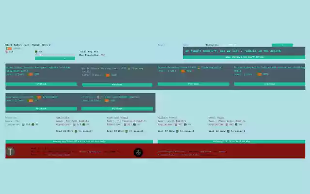 Black Badger Labs: Rabbit Wars II from Chrome web store to be run with OffiDocs Chromium online Black Badger Labs: Rabbit Wars II from Chrome web store to be run with OffiDocs Chromium online
