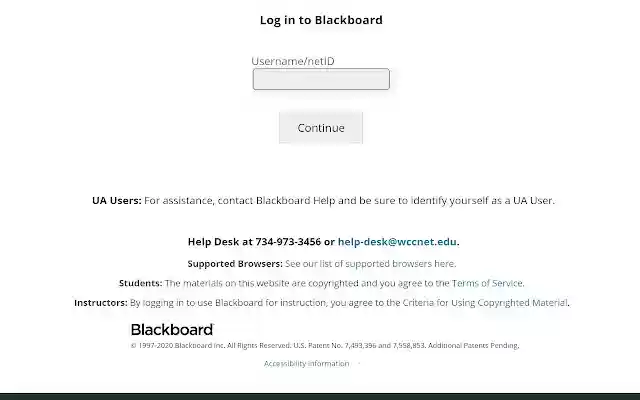 BlackBoard Skip for WCC  from Chrome web store to be run with OffiDocs Chromium online
