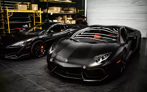 Black Cars Parked in a Garage  from Chrome web store to be run with OffiDocs Chromium online