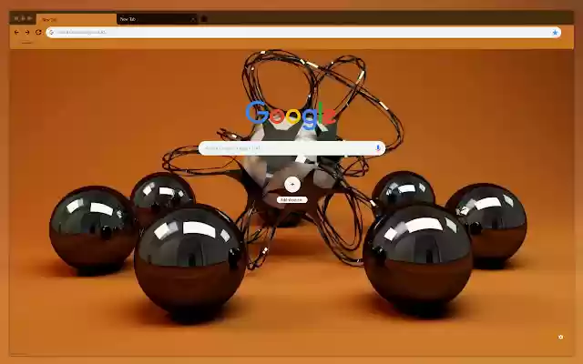 black glass balls  from Chrome web store to be run with OffiDocs Chromium online