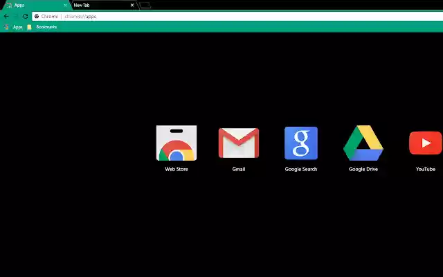Black Green Sea Flat  from Chrome web store to be run with OffiDocs Chromium online