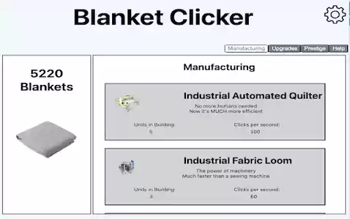 Blanket Clicker  from Chrome web store to be run with OffiDocs Chromium online
