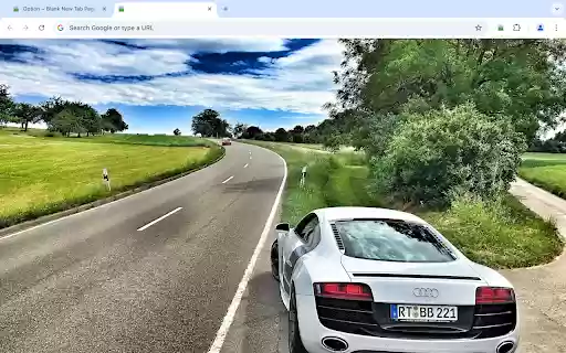 Blank New Tab Page With Image Selection  from Chrome web store to be run with OffiDocs Chromium online