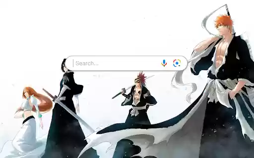 Bleach TYBW Ichigo Rukia Anime Theme  from Chrome web store to be run with OffiDocs Chromium online