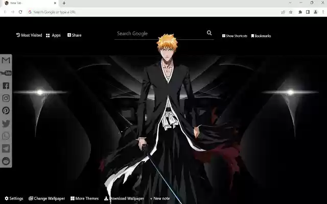 Bleach Wallpaper  from Chrome web store to be run with OffiDocs Chromium online