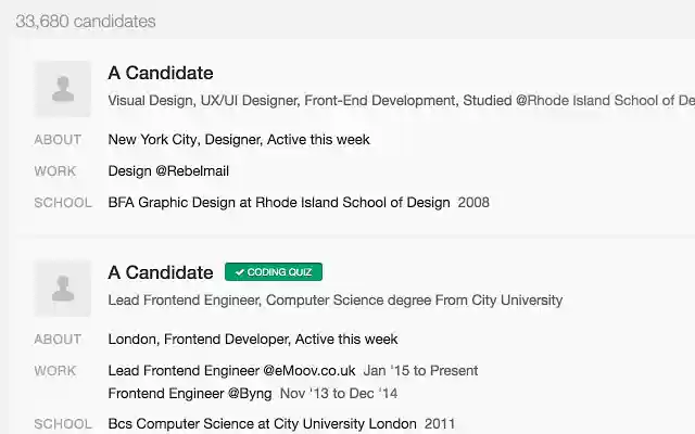 Blind Audition  from Chrome web store to be run with OffiDocs Chromium online