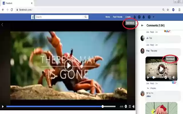 Blob Video Downloader จาก Chrome เว็บสโตร์ที่จะรันด้วย OffiDocs Chromium ออนไลน์