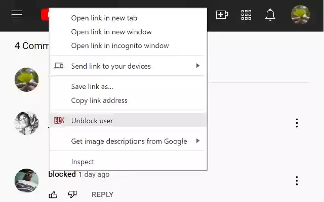 Block Abusive Comments  from Chrome web store to be run with OffiDocs Chromium online