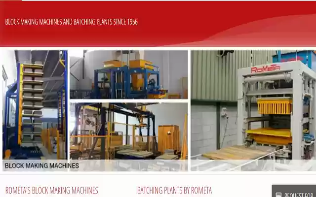 Block Making Machine in sale  from Chrome web store to be run with OffiDocs Chromium online Block Making Machine in sale  from Chrome web store to be run with OffiDocs Chromium online