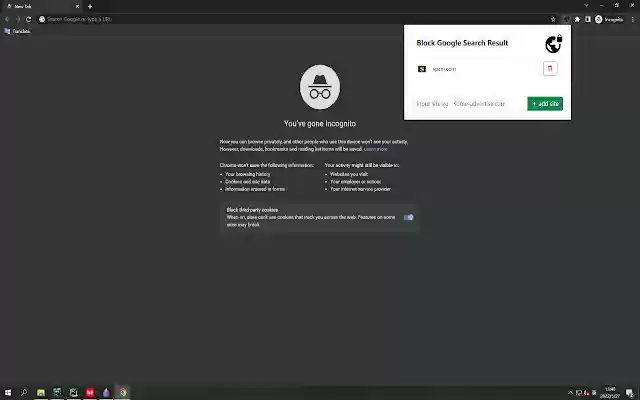 BlockSearchResult from Chrome web store to be run with OffiDocs Chromium online BlockSearchResult from Chrome web store to be run with OffiDocs Chromium online