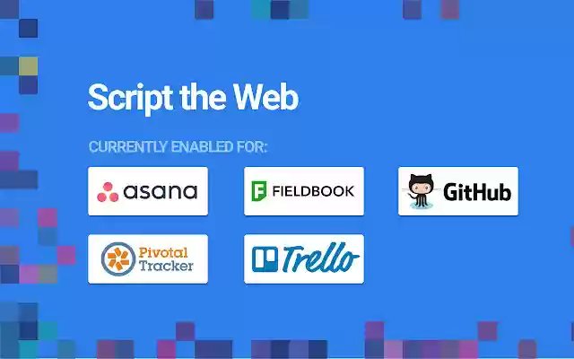 Blockspring Scripts  from Chrome web store to be run with OffiDocs Chromium online