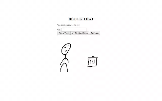 BlockThat  from Chrome web store to be run with OffiDocs Chromium online