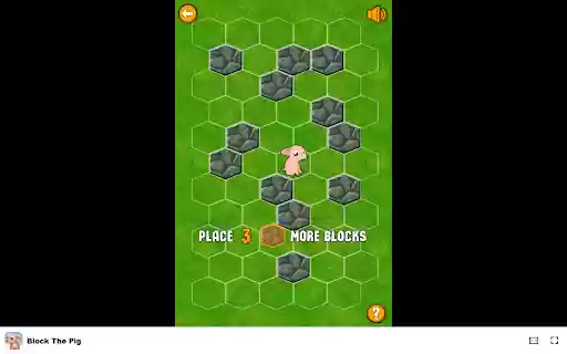 Block The Pig Prevent the pig from escaping to win!  from Chrome web store to be run with OffiDocs Chromium online